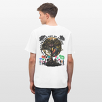 Thalvion, Baum, 1st | Essential, Relaxed Fit Unisex Bio T-Shirt - Weiß