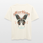 Galaxion, Schmetterling, 1st | Essential, Relaxed Fit Unisex Bio T-Shirt - Naturweiß 