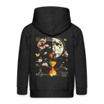 Tsukuyomi, Sanduhr, 1st | Kinder Zip Hoodie - Schwarz
