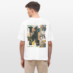 Xantherion, Schildkröte, 1st | Blaster, Oversize Bio T-Shirt, Unisex - Weiß