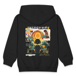 Hermesan, Kindheit, 1st | Kinder Zip Hoodie - Schwarz