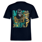 Herakles, Gorilla, 1st | Essential, Relaxed Fit Unisex Bio T-Shirt - Navy