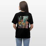 Tangaroa , Skelet, 1st | Essential, Relaxed Fit Unisex Bio T-Shirt - Schwarz