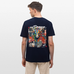 Nezha, Drache, 1st | Essential, Relaxed Fit Unisex Bio T-Shirt - Navy