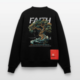 Hades, Baum, 1st | Heavyweight Oversized Bio Sweater, Unisex - SOLID BLACK
