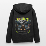 Harith, Schmetterling, 1st | Freshhood, Oversized Unisex Hoodie - Anthrazit