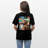 Nyxaris, Windmühle, 1st | Essential, Relaxed Fit Unisex Bio T-Shirt - Schwarz