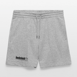 Unisex Bio Joggingshorts Trainer - Grau meliert