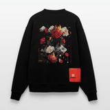Manannan, Rose, 1st | Heavyweight Oversized Bio Sweater, Unisex - SOLID BLACK