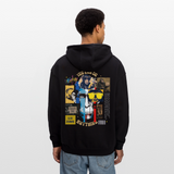Xurjin, Affe, 1st | Freshhood, Oversized Unisex Hoodie - Schwarz