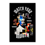 Dewrês, Frau, 1st | Poster 40x60 cm - Weiß