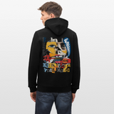 Kronan, Gesicht, 1st | Cruiser, Unisex Bio-Hoodie - Schwarz