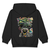 Oceani, Berge, 1st | Kinder Zip Hoodie - Schwarz