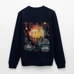 Inari, Glühbirne, 1st | Roller, Unisex Bio-Sweatshirt - Navy