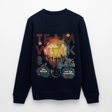 Inari, Glühbirne, 1st | Roller, Unisex Bio-Sweatshirt - Navy