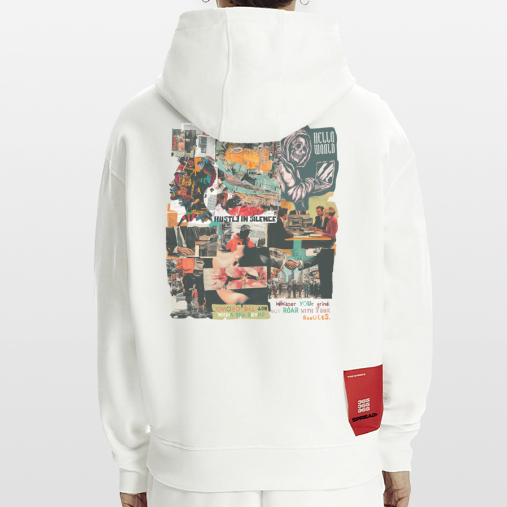 Aurelion, Office, 1st | Heavyweight Oversized Bio Hoodie, Unisex - OFF WHITE