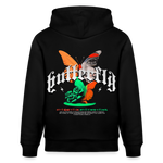 Noşîrêwan, Schmetterling, 1st | Cruiser, Unisex Bio-Hoodie - Schwarz