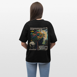 Aphroan, Bär, 1st | Blaster, Oversize Bio T-Shirt, Unisex - Schwarz