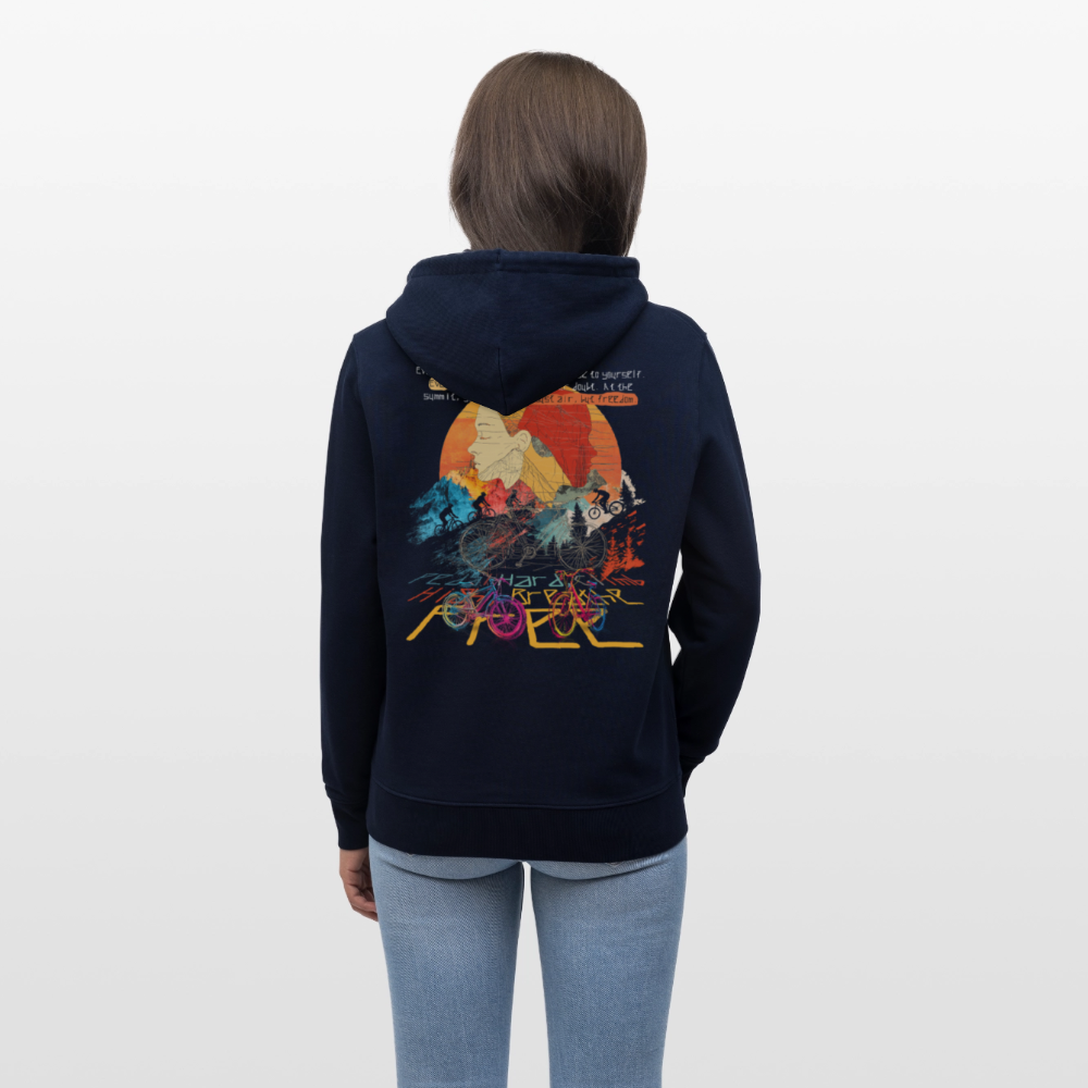 Panos, Fahrrad, 1st | Cruiser, Unisex Bio-Hoodie - Navy