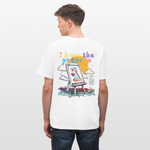 Noctharius, Malen, 1st | Essential, Relaxed Fit Unisex Bio T-Shirt - Weiß