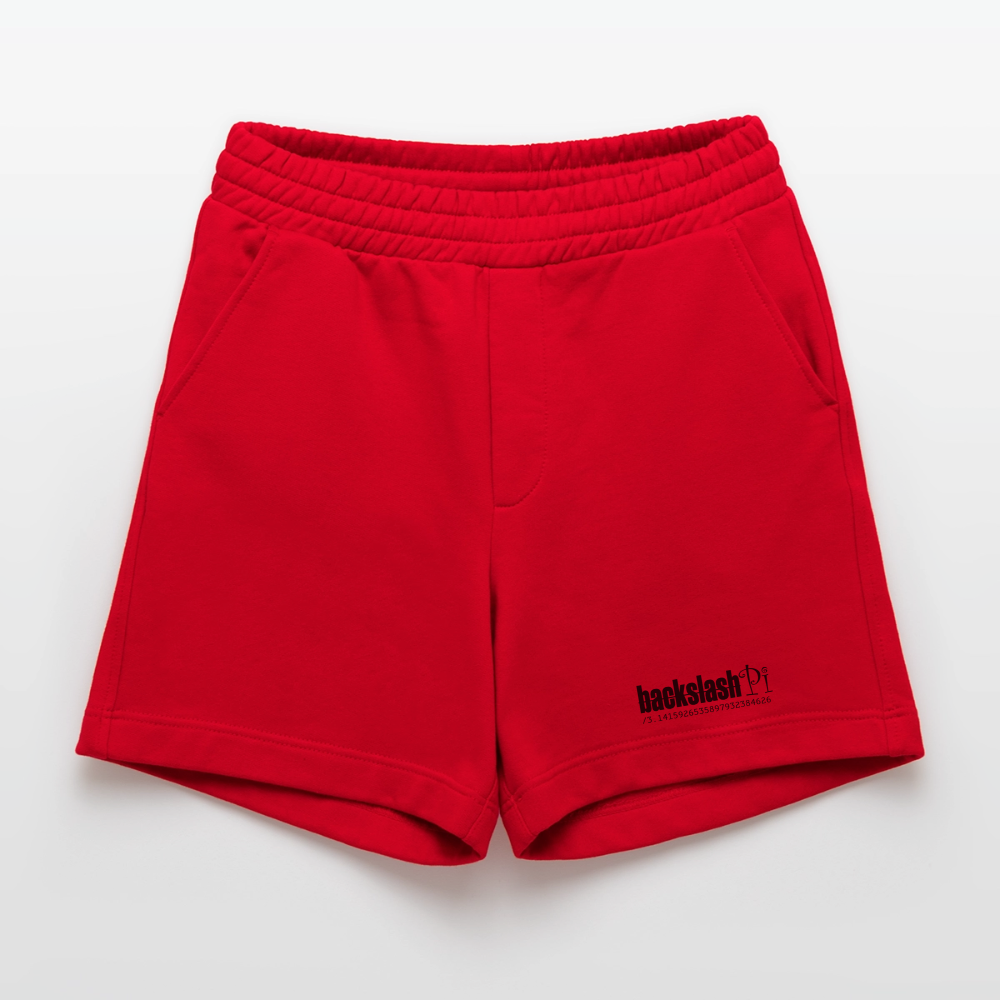 Heavyweight Organic Shorts Made in EU - Rot