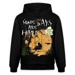 Amphionan, Palmen, 1st | Cruiser, Unisex Bio-Hoodie - Schwarz