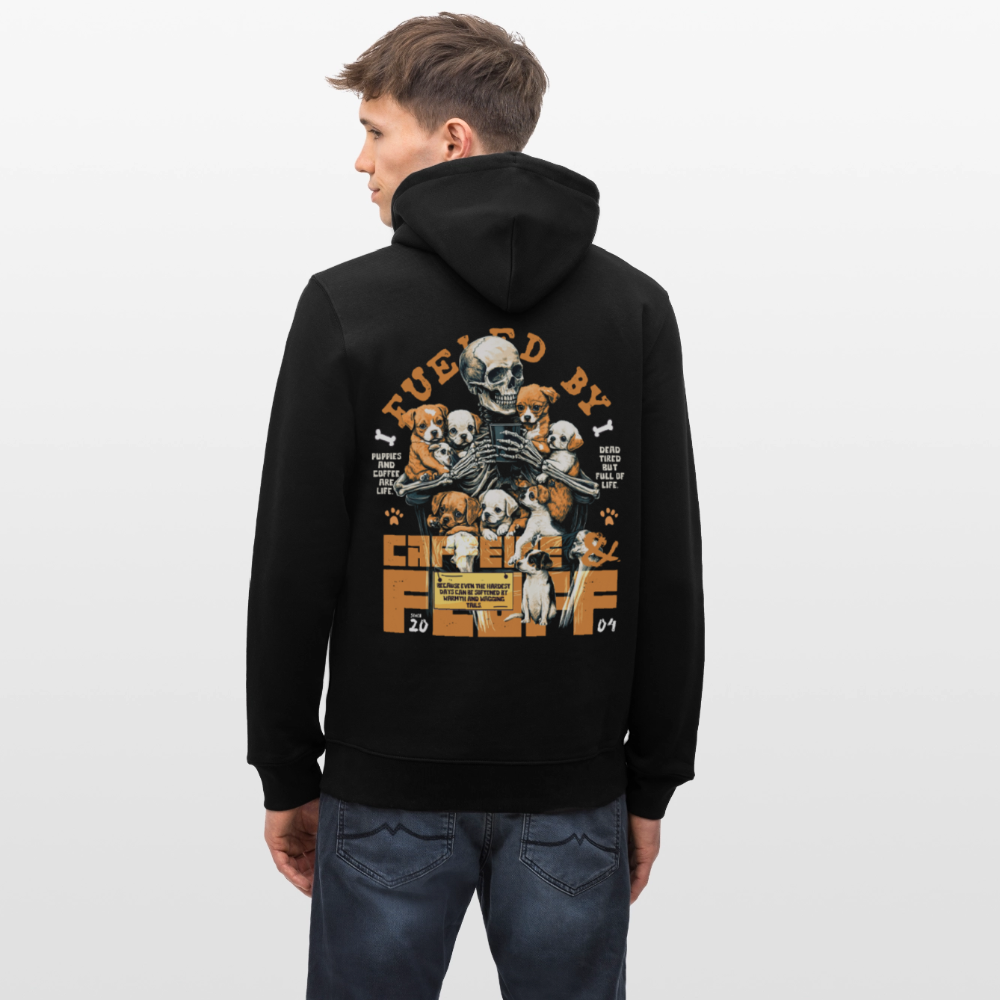 Nyxian, Skelet & Welpen, 1st | Cruiser, Unisex Bio-Hoodie - Schwarz