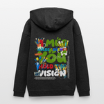 Thesean, Pinsel, 1st | Freshhood, Oversized Unisex Hoodie - Anthrazit