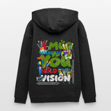 Thesean, Pinsel, 1st | Freshhood, Oversized Unisex Hoodie - Anthrazit
