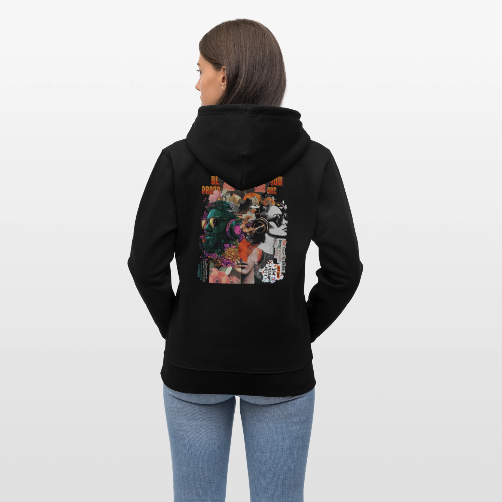 Qareen, Sonnenbrille, 1st | Cruiser, Unisex Bio-Hoodie - Schwarz