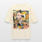 Vaelthar, Blumen, 1st | Blaster, Oversize Bio T-Shirt, Unisex - Weißgrau