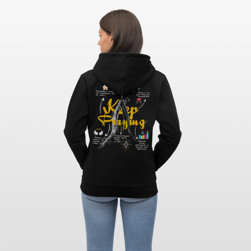 Maian, Beten, 1st | Cruiser, Unisex Bio-Hoodie - Schwarz