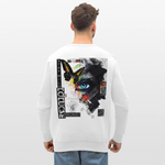 Eldorwyn, Auge, 1st | Roller, Unisex Bio-Sweatshirt - Weiß