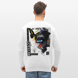 Eldorwyn, Auge, 1st | Roller, Unisex Bio-Sweatshirt - Weiß