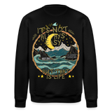 Izanami, Berge, 1st | Roller, Unisex Bio-Sweatshirt - Schwarz