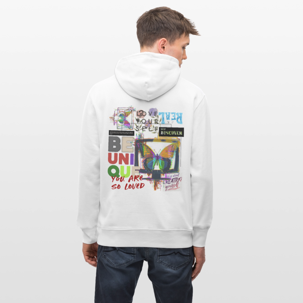 Orvathar, Fernseher, 1st | Cruiser, Unisex Bio-Hoodie - Weiß
