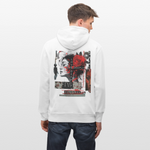 Dracorius, Liebe, 1st | Cruiser, Unisex Bio-Hoodie - Weiß