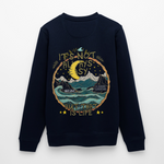 Izanami, Berge, 1st | Roller, Unisex Bio-Sweatshirt - Navy