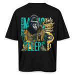 Herakles, Gorilla, 1st | Breezy, Oversized Unisex T-Shirt - Schwarz