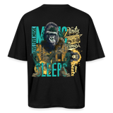 Herakles, Gorilla, 1st | Breezy, Oversized Unisex T-Shirt - Schwarz