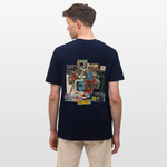Baranê, Fernseher, 1st | Essential, Relaxed Fit Unisex Bio T-Shirt - Navy