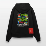 Thesean, Pinsel, 1st | Heavyweight Oversized Bio Hoodie, Unisex - SOLID BLACK