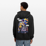 Vorthalos, Skelet, 1st | Freshhood, Oversized Unisex Hoodie - Anthrazit