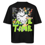 Ifrit, Uhr, 1st | Breezy, Oversized Unisex T-Shirt - Schwarz