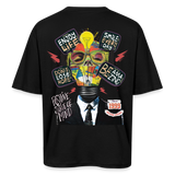 Dandan, Glühbirne, 1st | Breezy, Oversized Unisex T-Shirt - Schwarz
