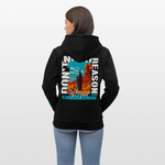 Fuxi, Wüste, 1st | Cruiser, Unisex Bio-Hoodie - Schwarz