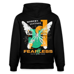 Azazîl, Schmetterling, 1st | Cruiser, Unisex Bio-Hoodie - Schwarz