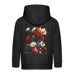 Manannan, Rose, 1st | Kinder Zip Hoodie - Schwarz