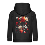Manannan, Rose, 1st | Kinder Zip Hoodie - Schwarz