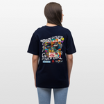 Xizir, Gesicht, 1st | Essential, Relaxed Fit Unisex Bio T-Shirt - Navy
